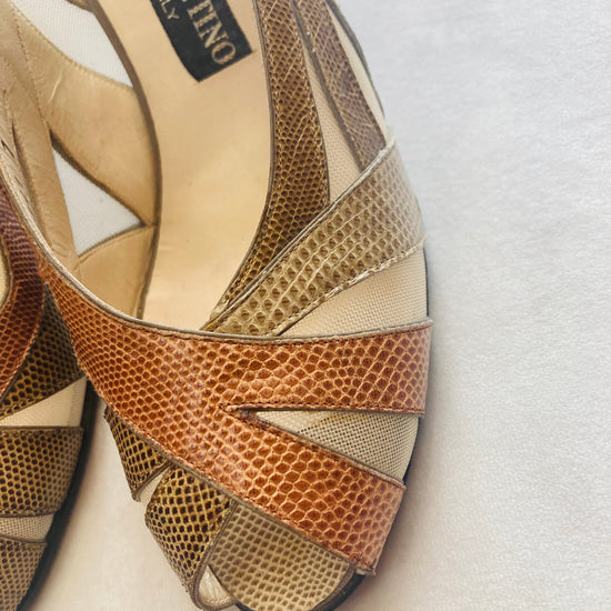 Mario Valentino 70s slingback Alice In Vintage