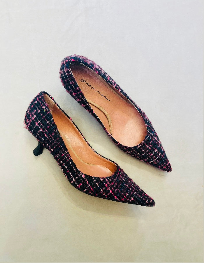 Décolleté 90s bouclé Alice In Vintage