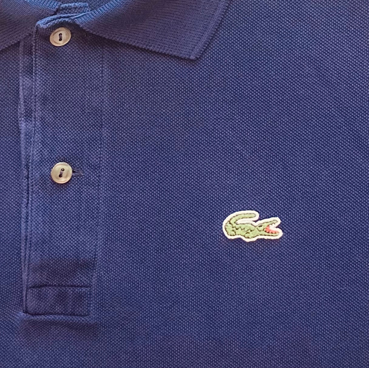 Lacoste polo blu 90s Alice In Vintage
