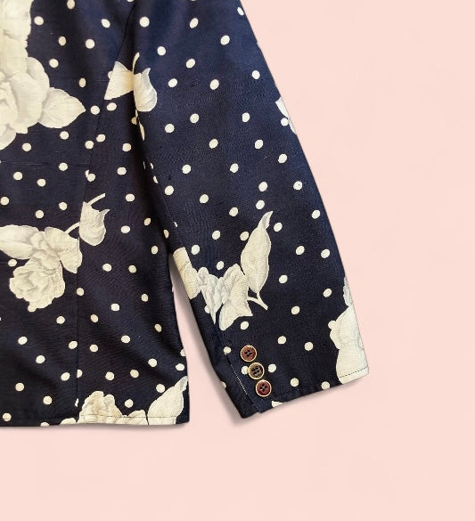 Mila Shön giacca seta 90s Alice In Vintage