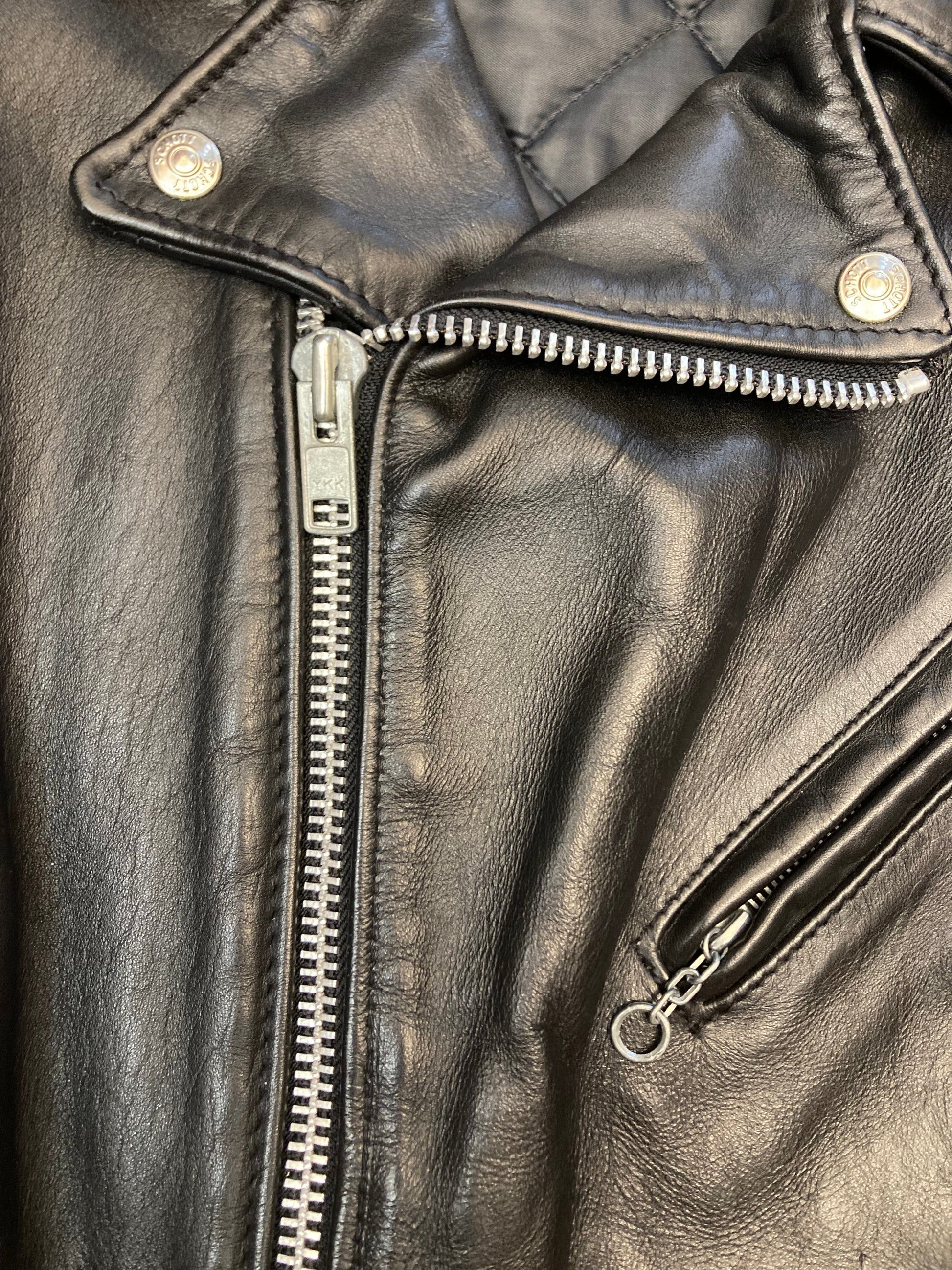 Schott perfecto 618 leather jacket Alice In Vintage