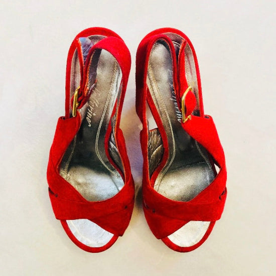 Le solferine sandali slingback Alice In Vintage