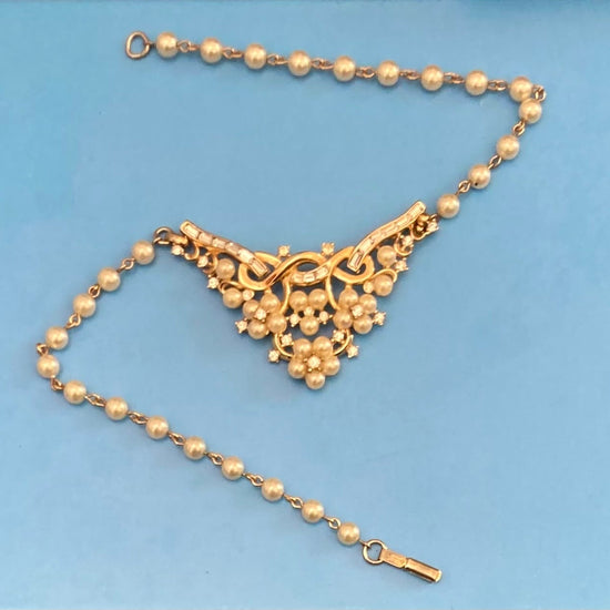 Trifari collier 50s Alice In Vintage