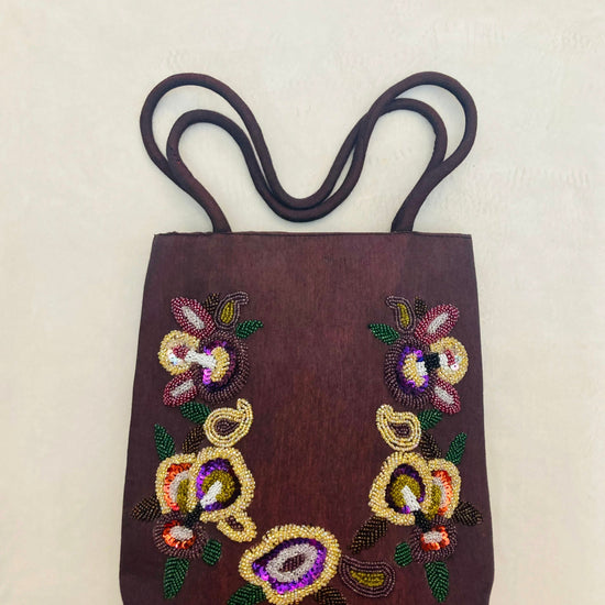 Tote bag 90s ricamo Alice In Vintage