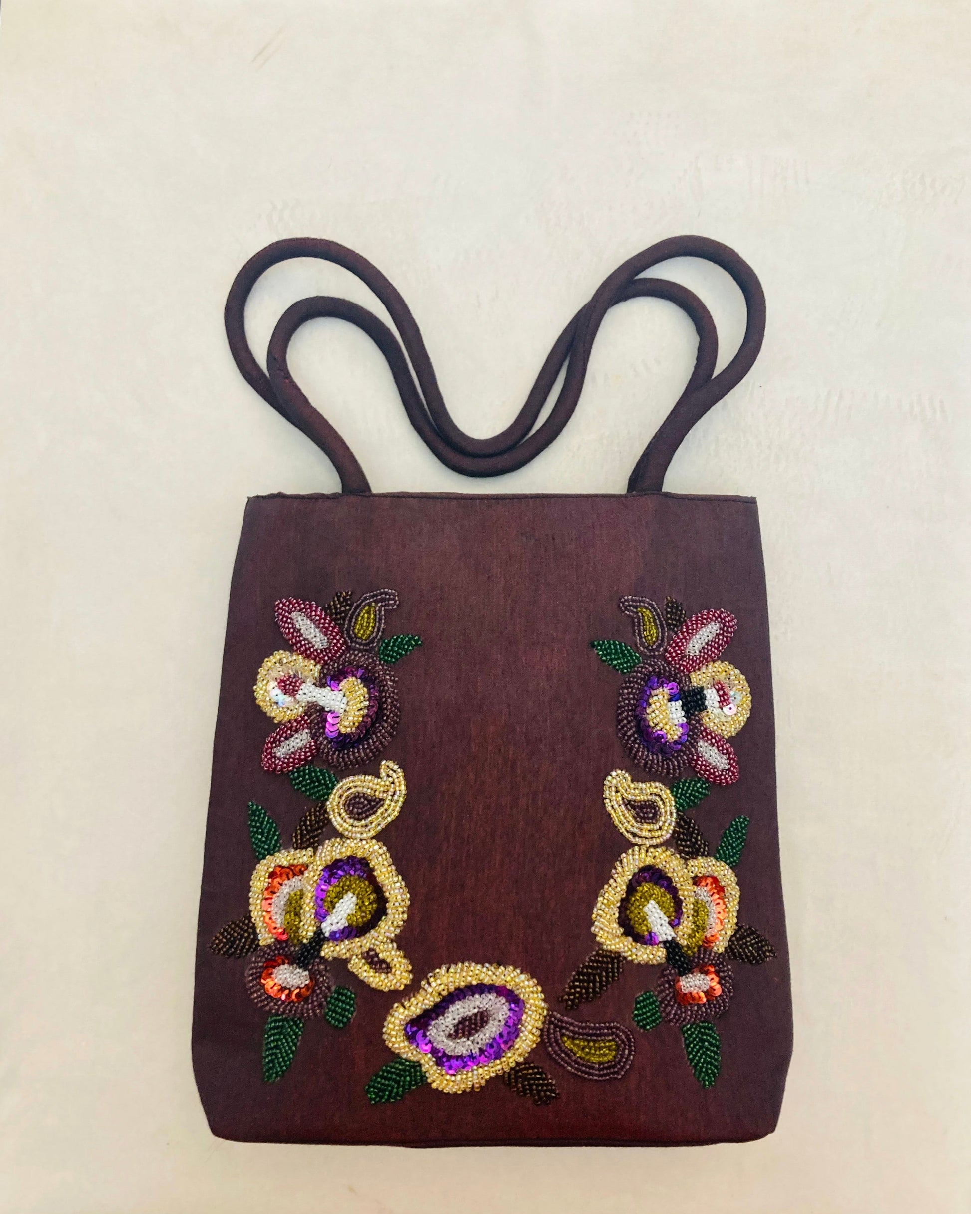 Tote bag 90s ricamo Alice In Vintage