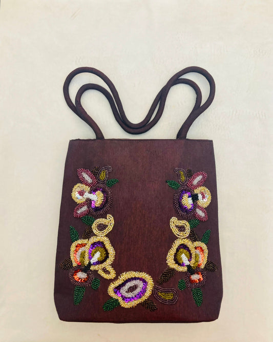Tote bag 90s ricamo Alice In Vintage