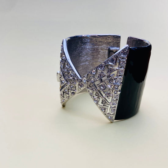 Bracciale 90s smalto e strass Alice In Vintage