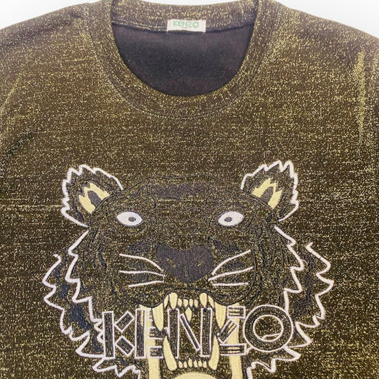 Kenzo felpa tigre lurex Alice In Vintage