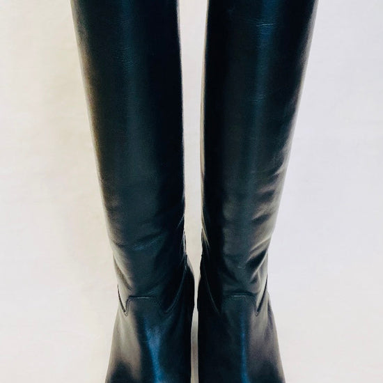 Boots 70s pelle n 36 Alice In Vintage
