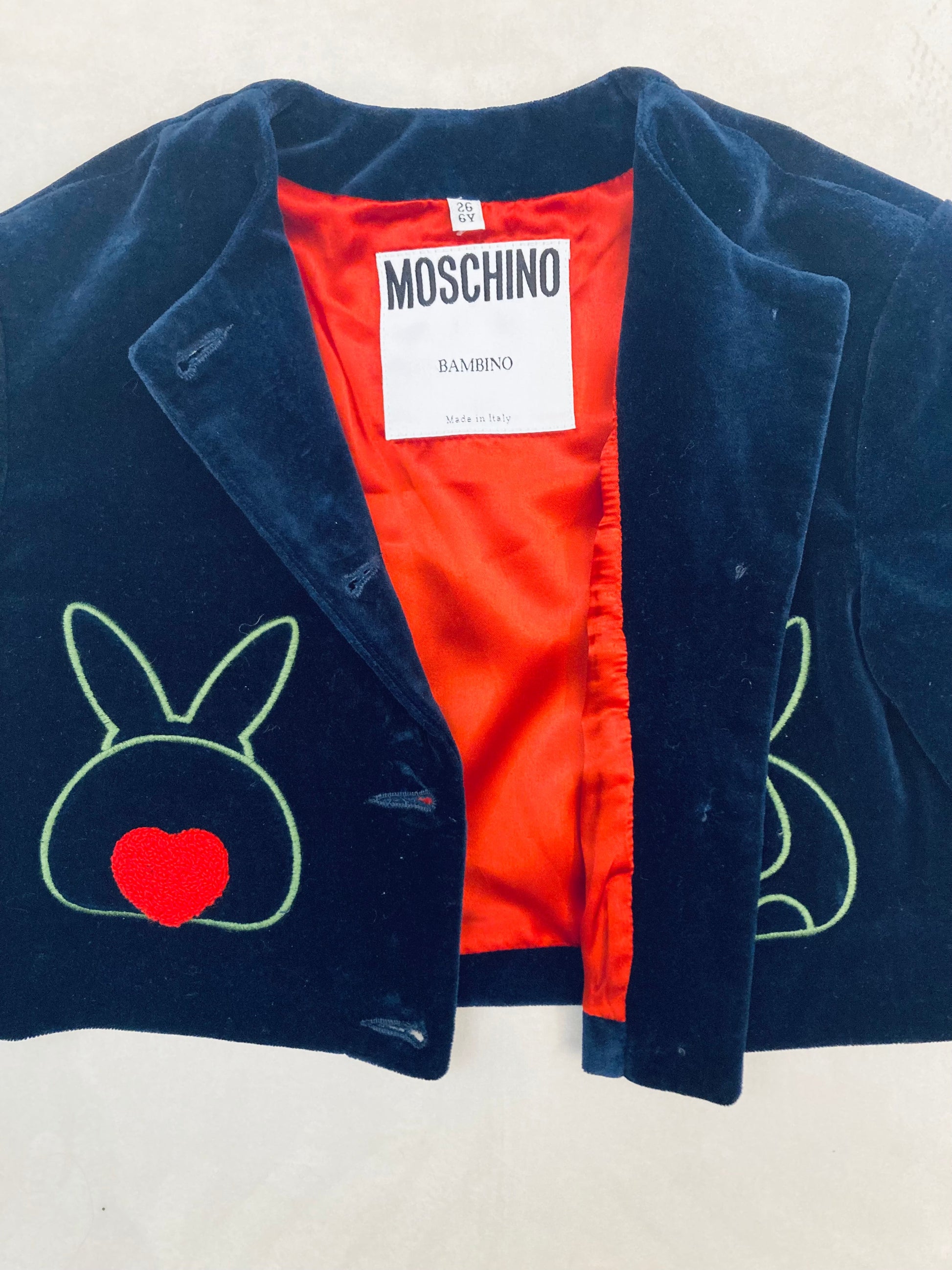 Moschino 90s bambino Alice In Vintage