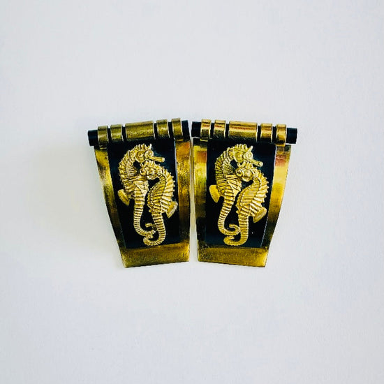 Jean Painlevé dress clips art deco Alice In Vintage