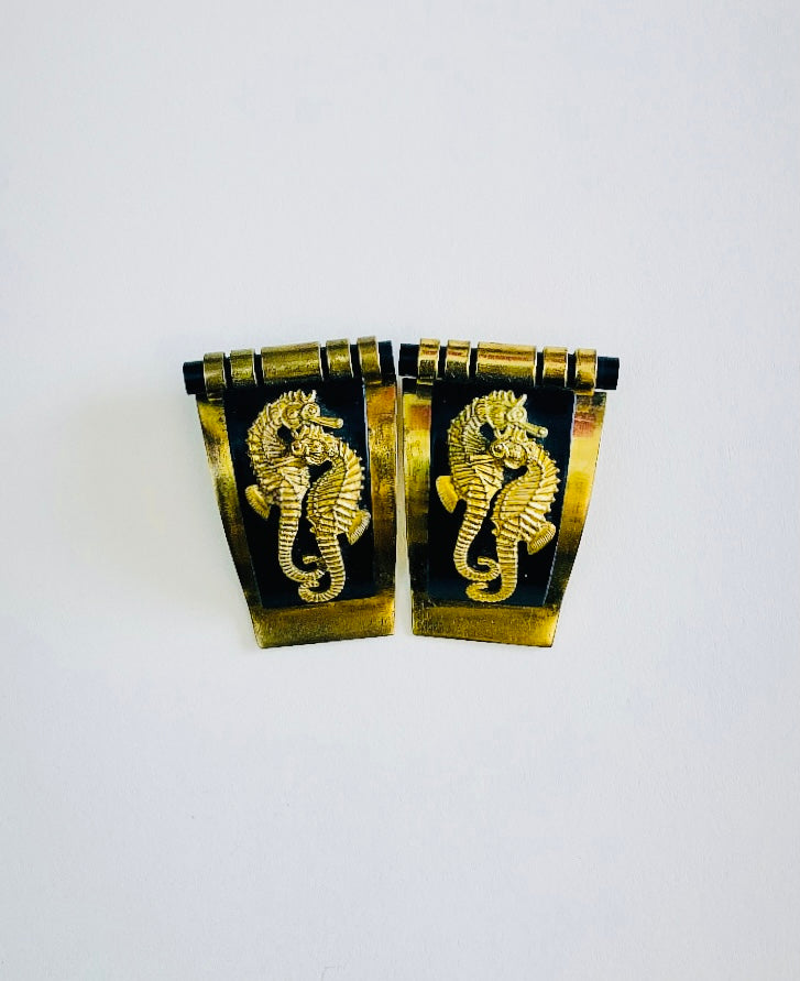 Jean Painlevé dress clips art deco Alice In Vintage