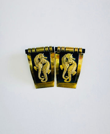 Jean Painlevé dress clips art deco Alice In Vintage
