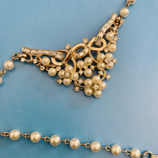 Trifari collier 50s Alice In Vintage