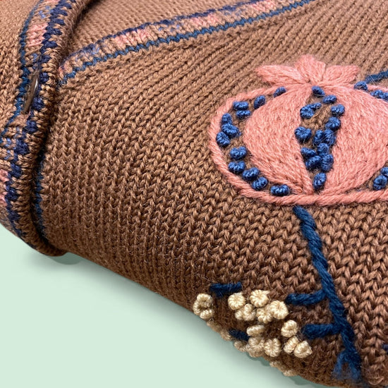 Laura Ashley 80s cardigan Alice In Vintage