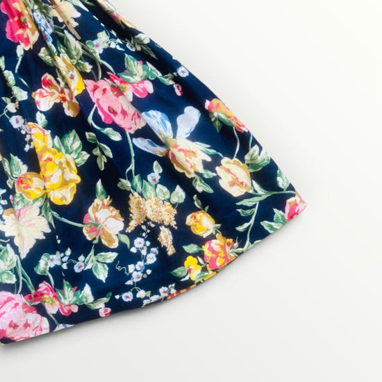 Completo kids 80s cotone flower Alice In Vintage