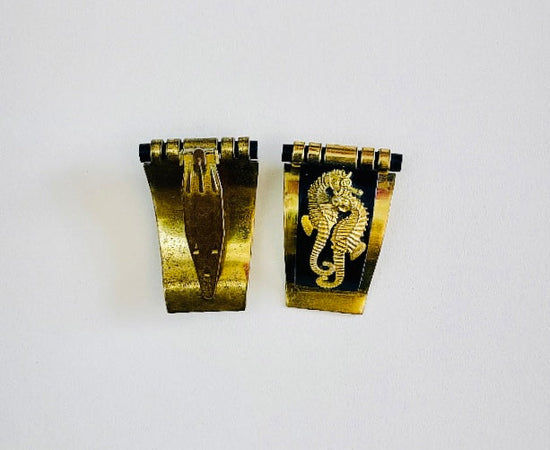 Jean Painlevé dress clips art deco Alice In Vintage