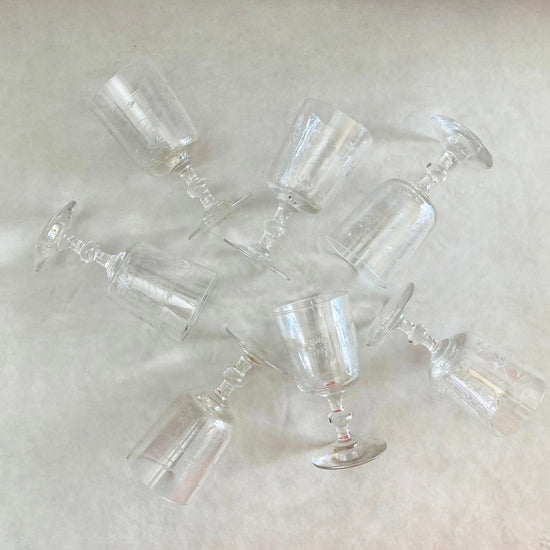 Baccarat calici cristallo Alice In Vintage