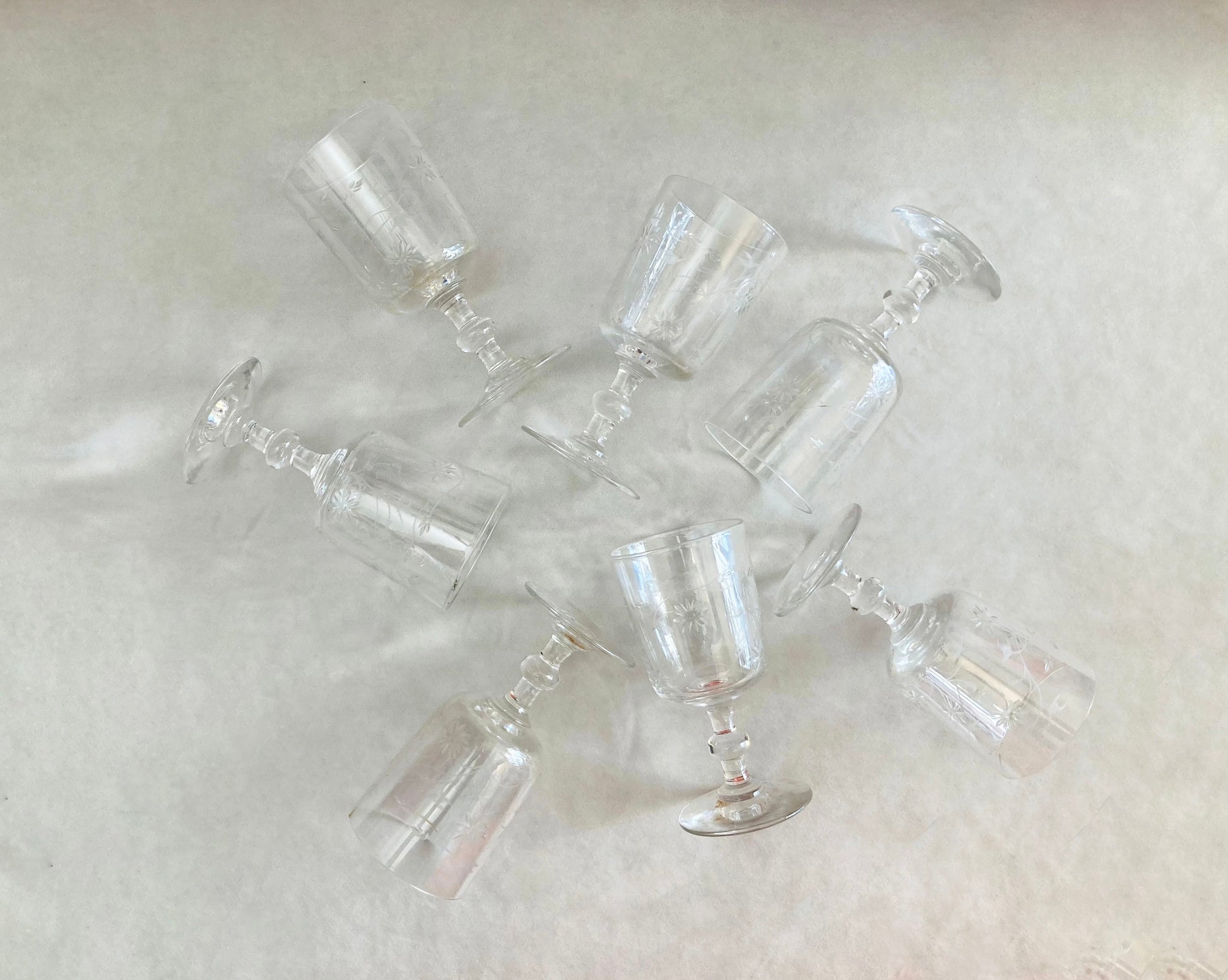 Baccarat calici cristallo Alice In Vintage