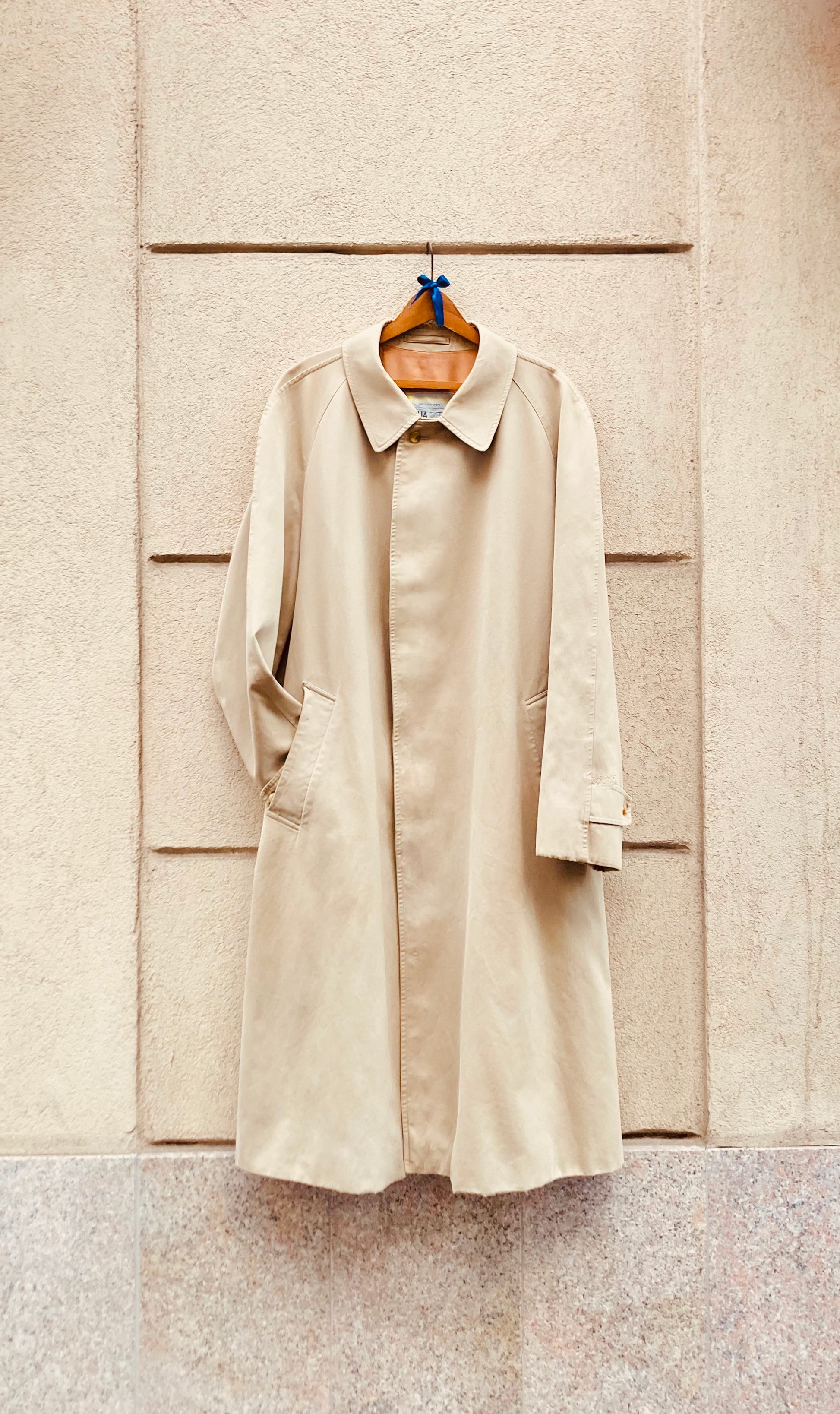 Raincoat 80s Aquascutum Alice In Vintage