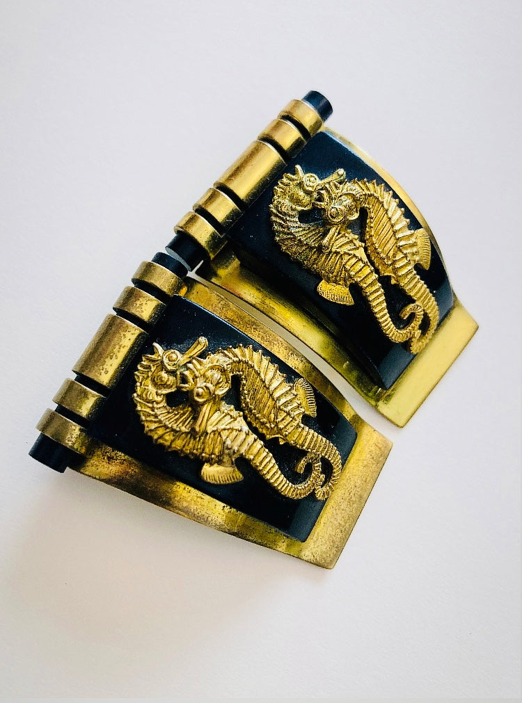 Jean Painlevé dress clips art deco Alice In Vintage