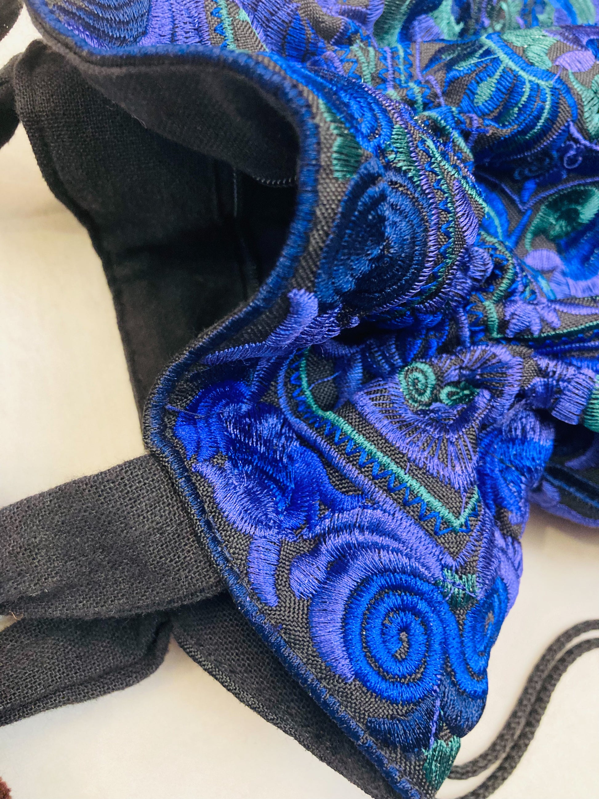 Secchiello 90s broccato Alice In Vintage