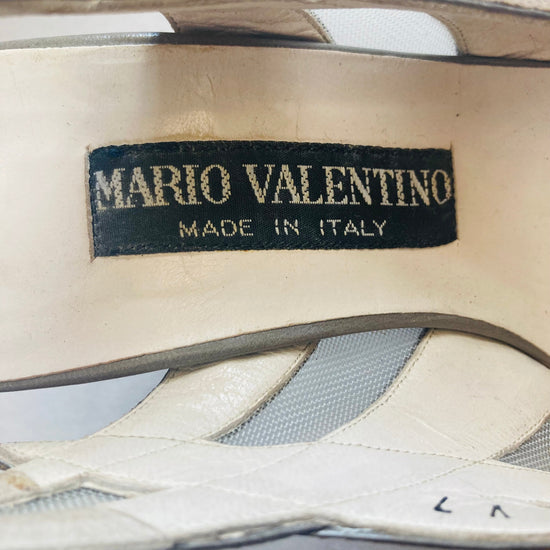 Mario Valentino 70s slingback Alice In Vintage