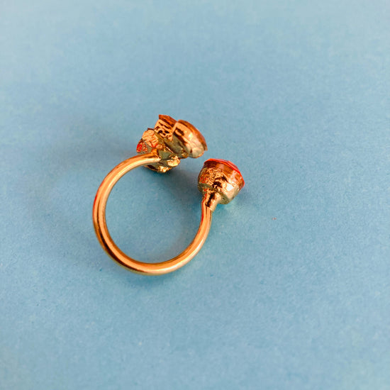 Anello 90s cristalli Alice In Vintage