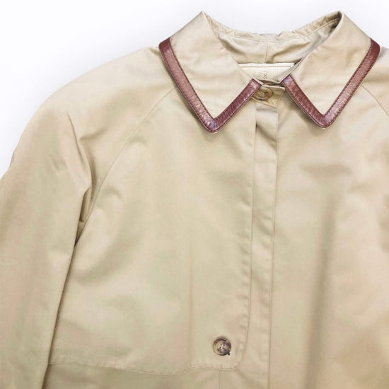 Trussardi trench coat 90s Alice In Vintage
