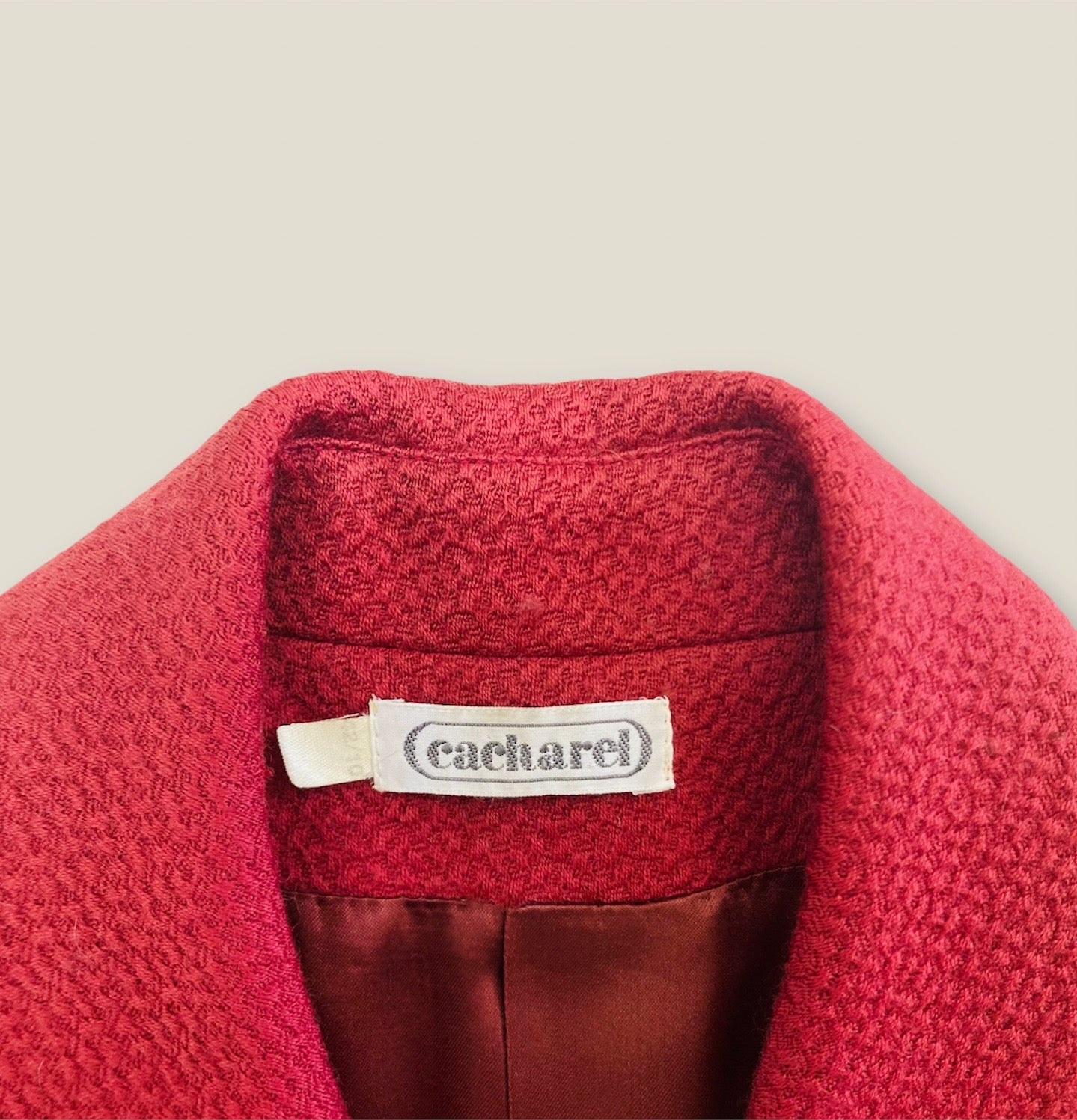 Cacharel blazer 90s doppiopetto Alice In Vintage