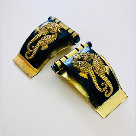 Jean Painlevé dress clips art deco Alice In Vintage