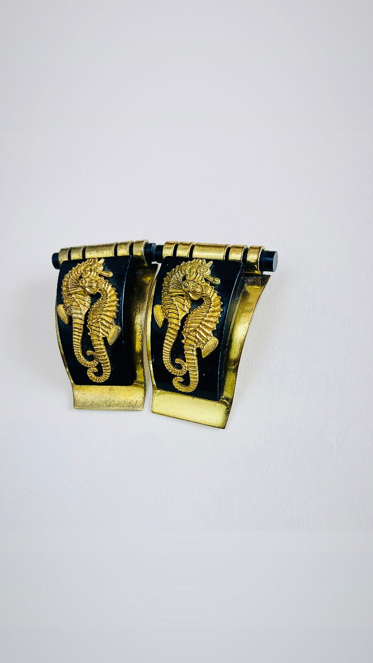 Jean Painlevé dress clips art deco Alice In Vintage