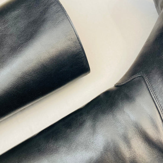 Boots 70s pelle n 36 Alice In Vintage