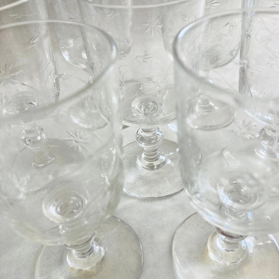 Baccarat calici cristallo Alice In Vintage