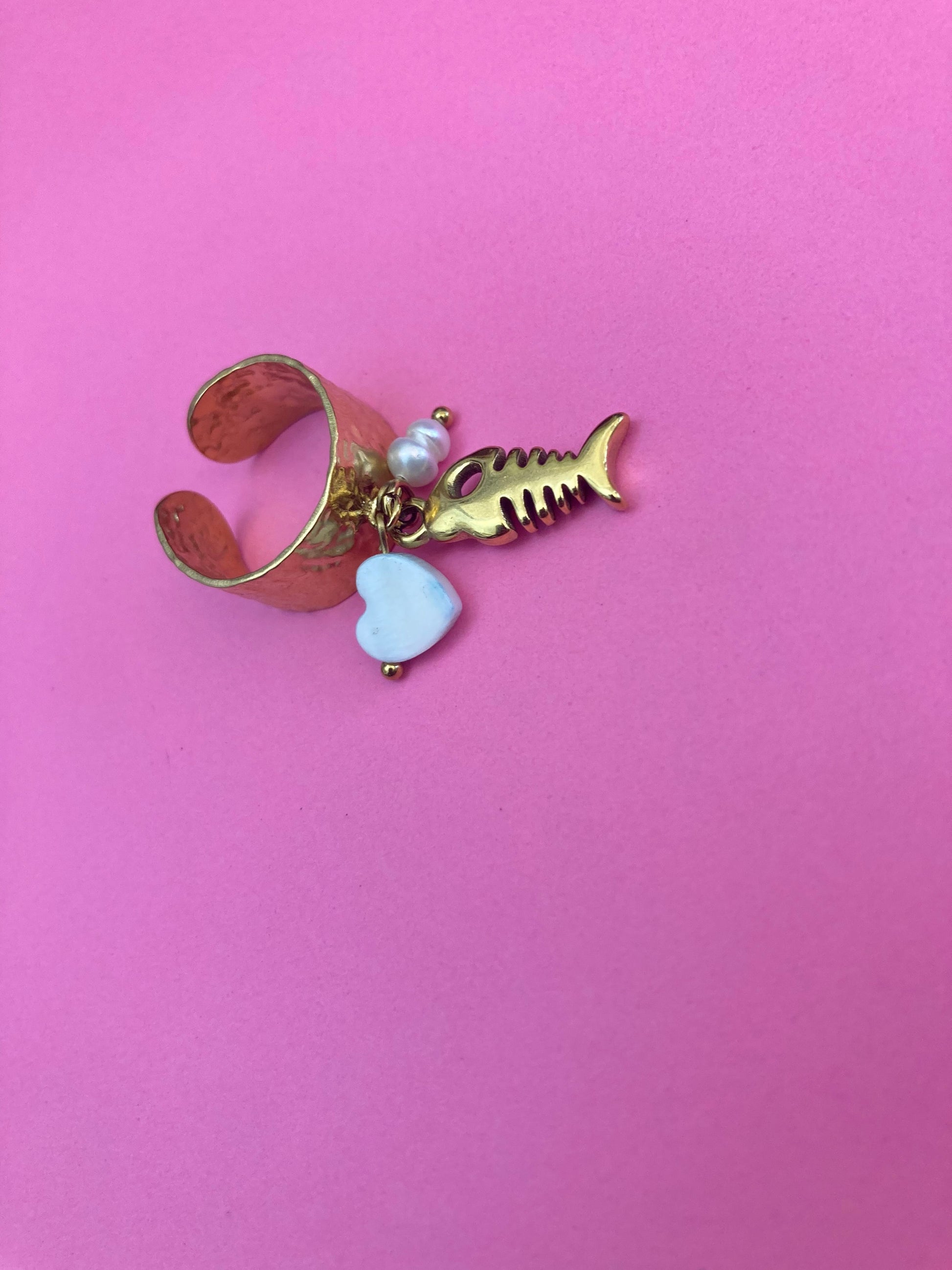 Anello charms 90s Alice In Vintage