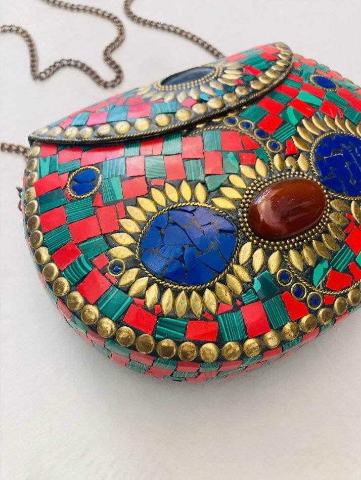 Borsetta mosaico 60s Messico Alice In Vintage