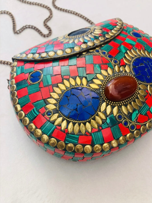 Borsetta mosaico 60s Messico Alice In Vintage