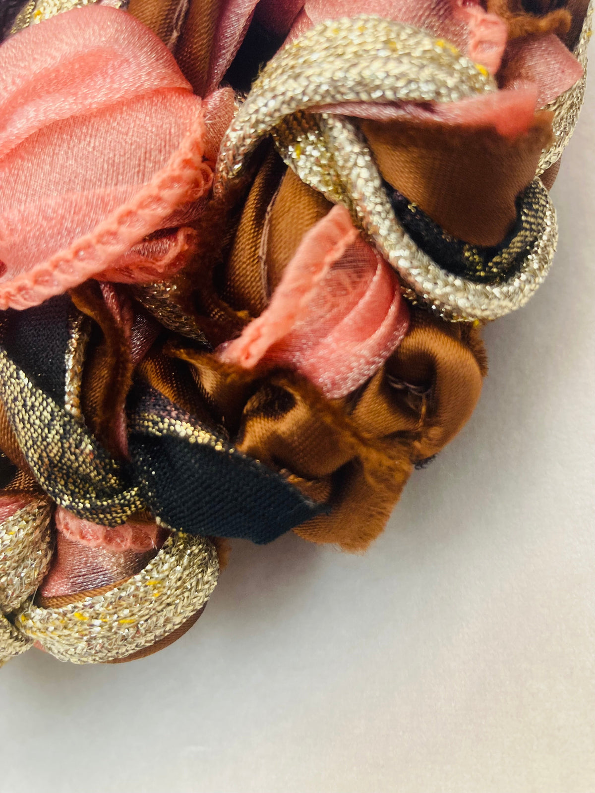 Crochet ribbon bag Alice In Vintage