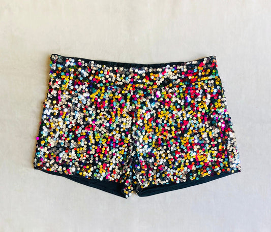 Shorts paillettes multicolor Alice In Vintage