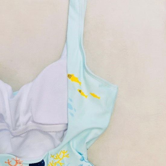 One piece swimsuit 90s Alice In Vintage