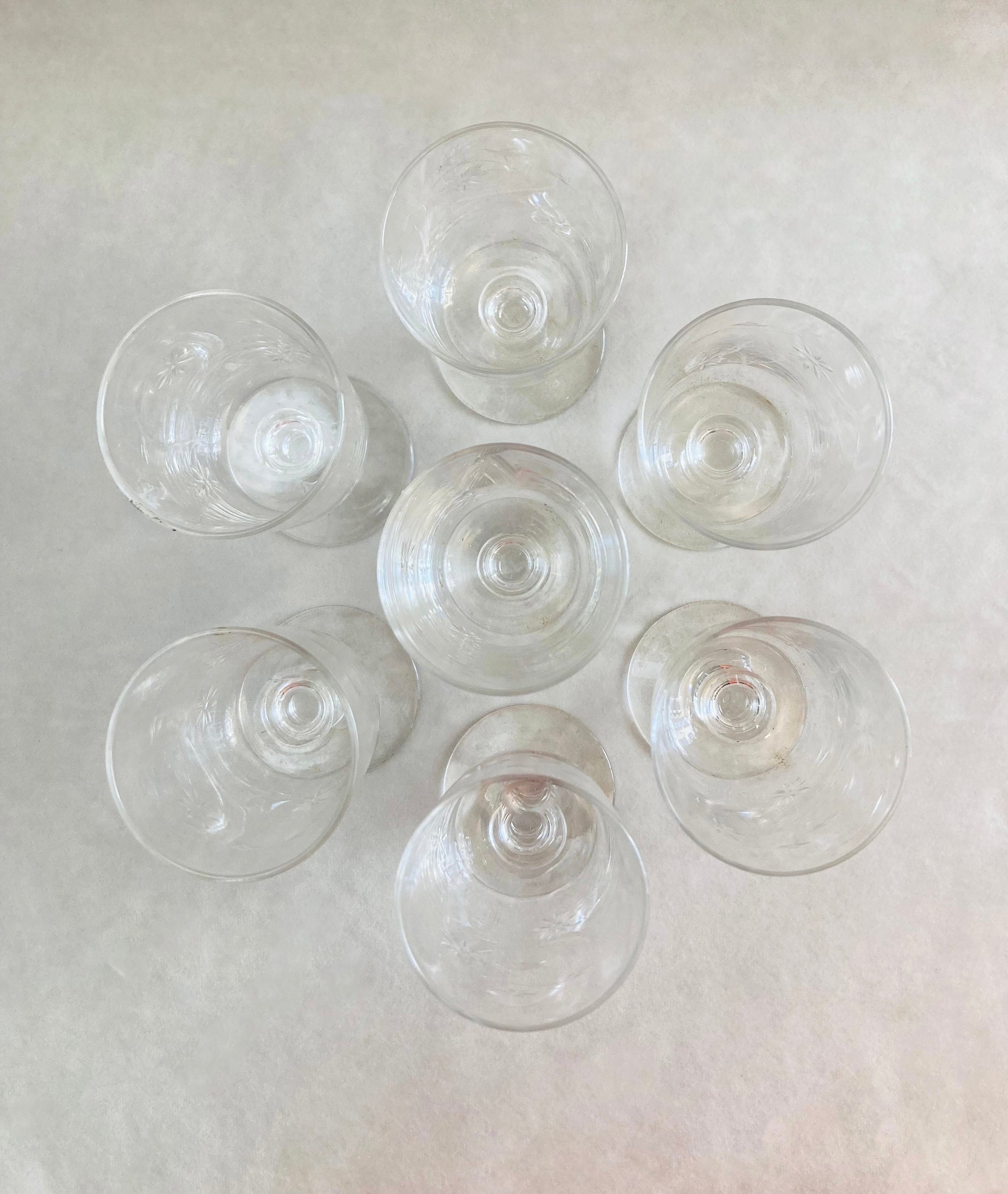 Baccarat calici cristallo Alice In Vintage