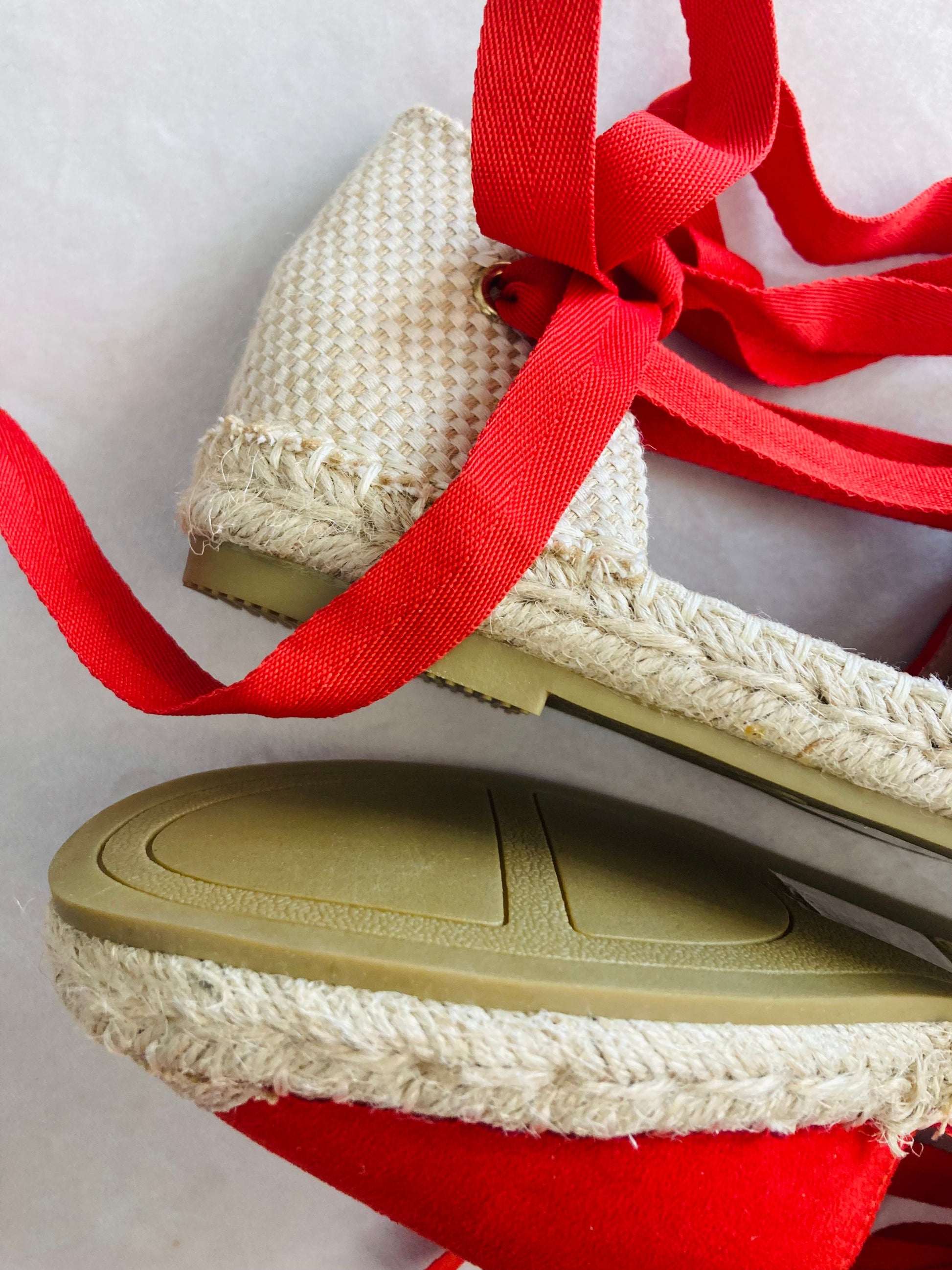 Espadrilles flat 37 Alice In Vintage