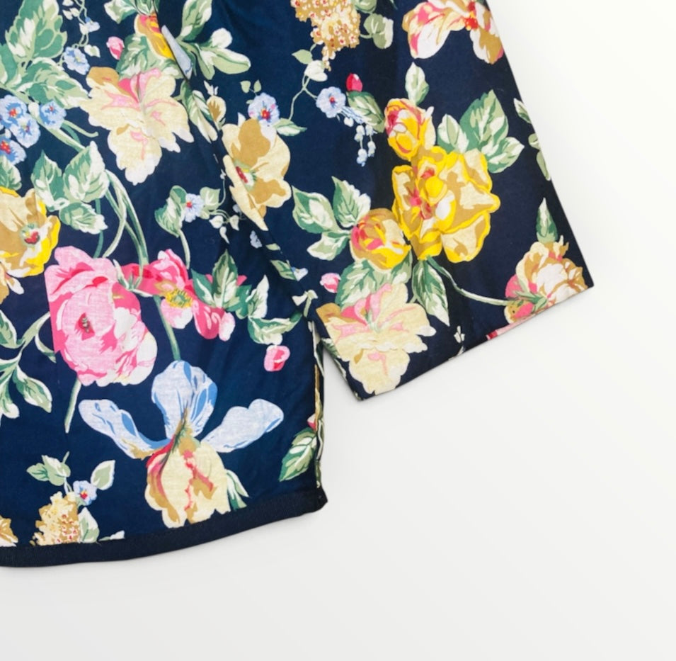 Completo kids 80s cotone flower Alice In Vintage