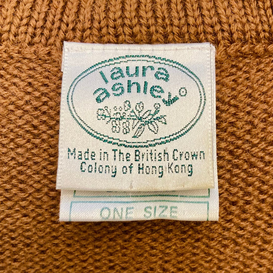 Laura Ashley 80s cardigan Alice In Vintage
