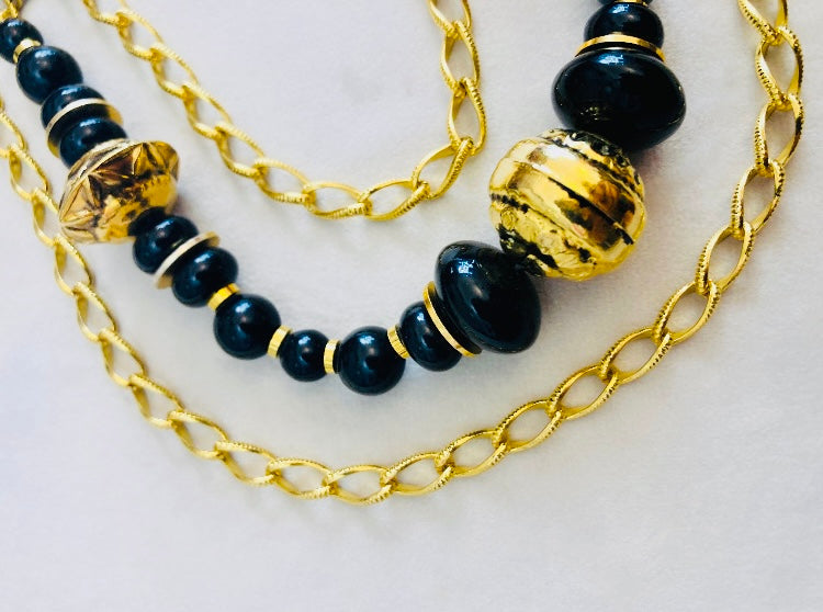 Collana 90s multi chain Alice In Vintage