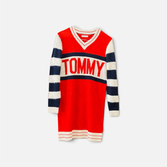 Tommy Hilfiger 00s sweater fluffy dress Alice In Vintage