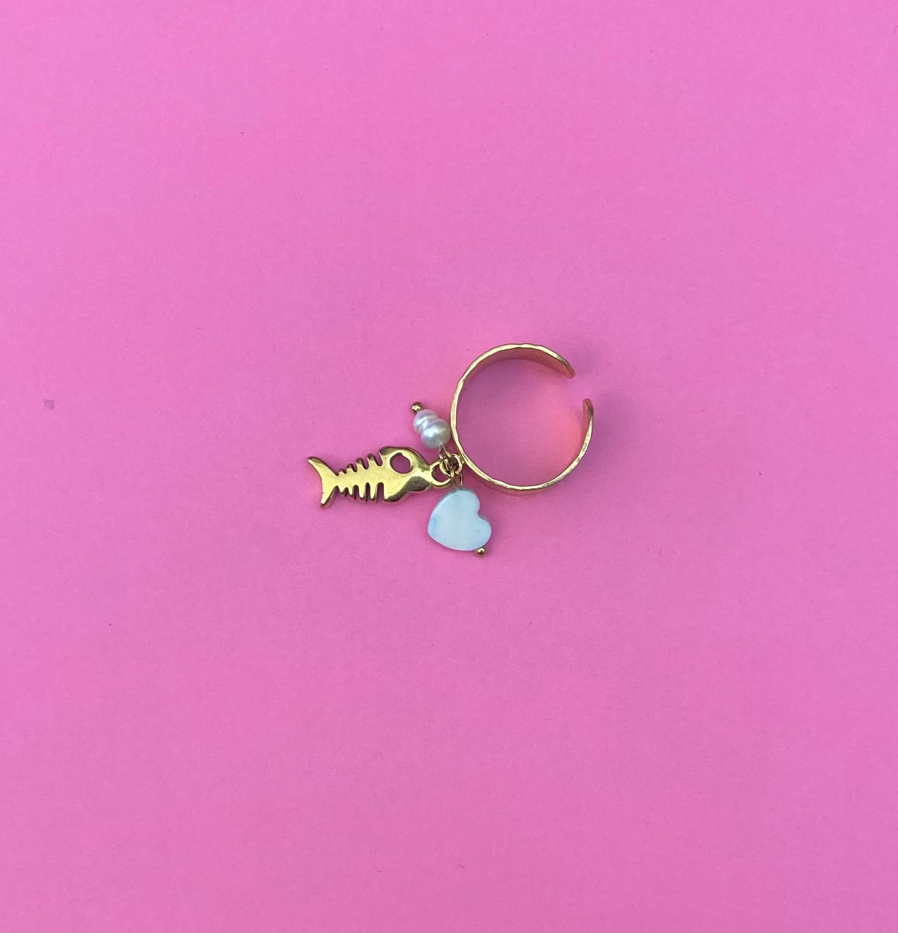 Anello charms 90s Alice In Vintage
