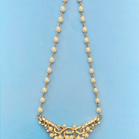 Trifari collier 50s Alice In Vintage