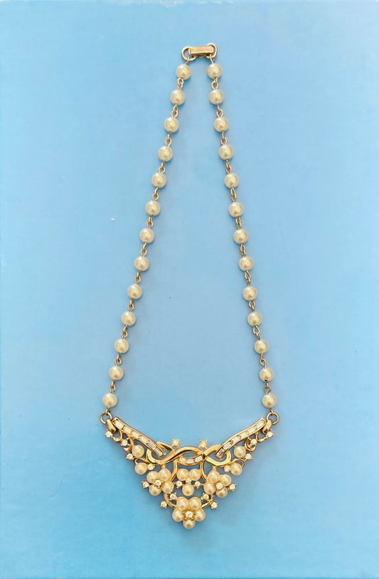 Trifari collier 50s Alice In Vintage