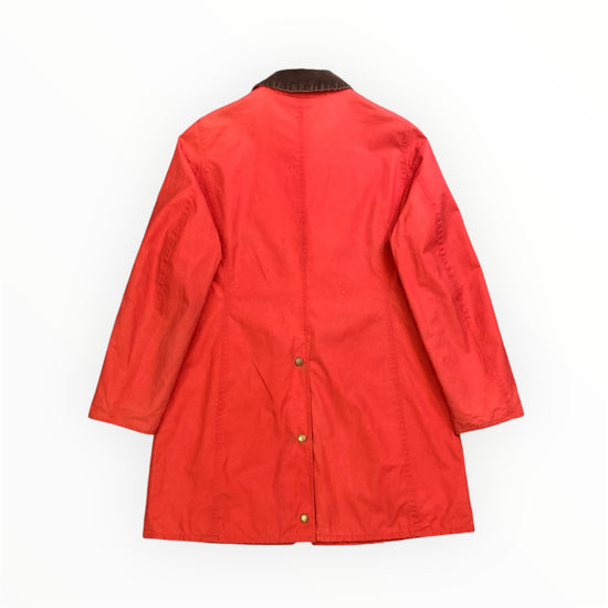 Barbour jacket midi rosso Alice In Vintage